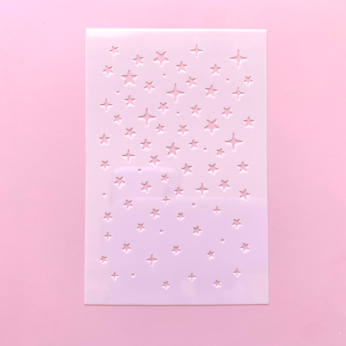 Twinkly Stars Stencil