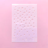 Twinkly Stars Stencil