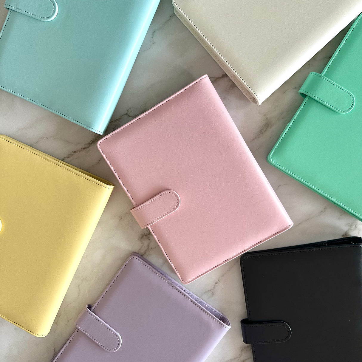 Maker Binder & Sleeves Bundle  (in 7 Pastel Colours)