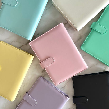 Maker Binder & Sleeves Bundle  (in 7 Pastel Colours)