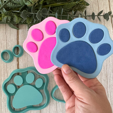 Paw Print Decor Cutter Set