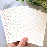 Ribbon Bows - Water Soluble Transfer