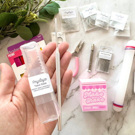 Make Shake Starter Tool & Accessories Set (for polymer clay)