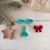 3D Outline Cute Bow Cutter