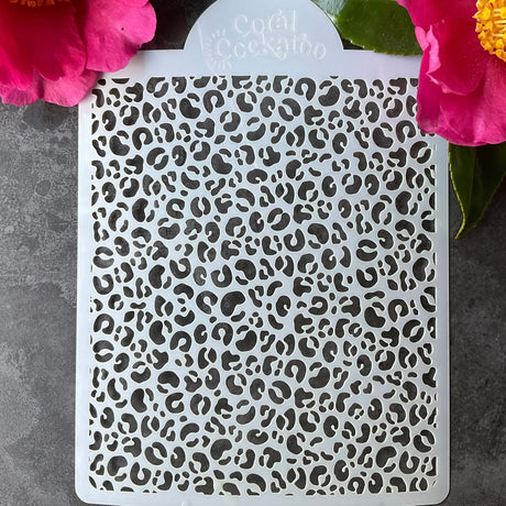 Mini Leopard Spots Stencil (ST035)