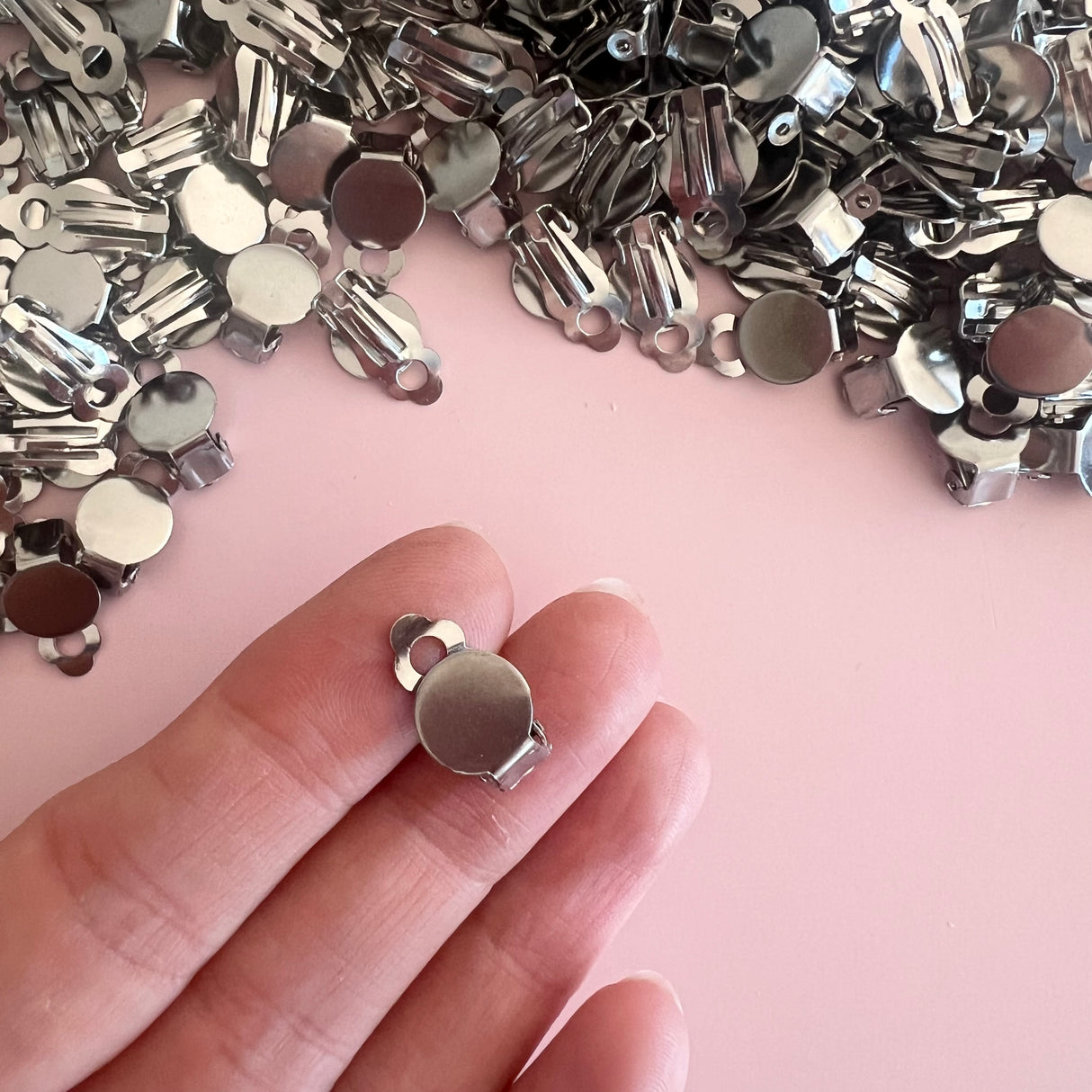 10mm Clip-On Earrings - 304 Stainless Steel