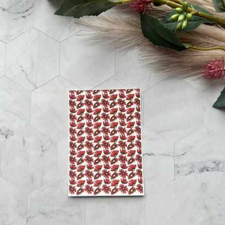 Floating Daisy - Water Soluble Transfer