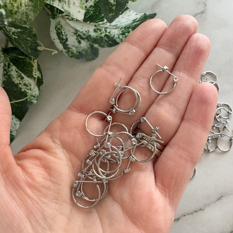 Mini Hoops - Stainless Steel