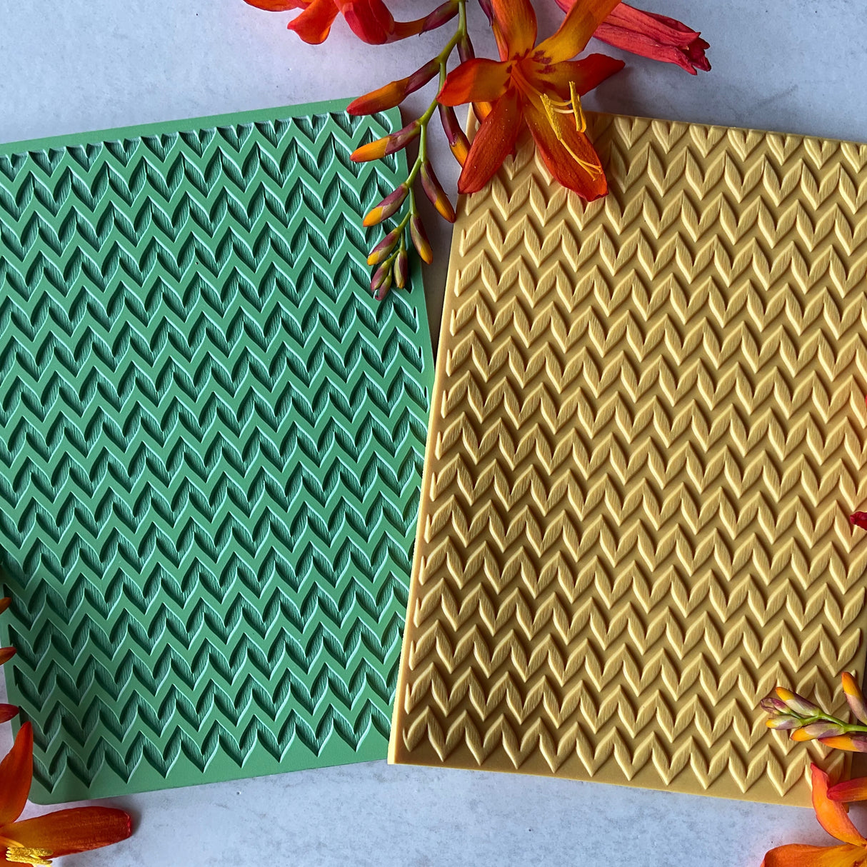 Chevron Zig Zag - Texture Mat