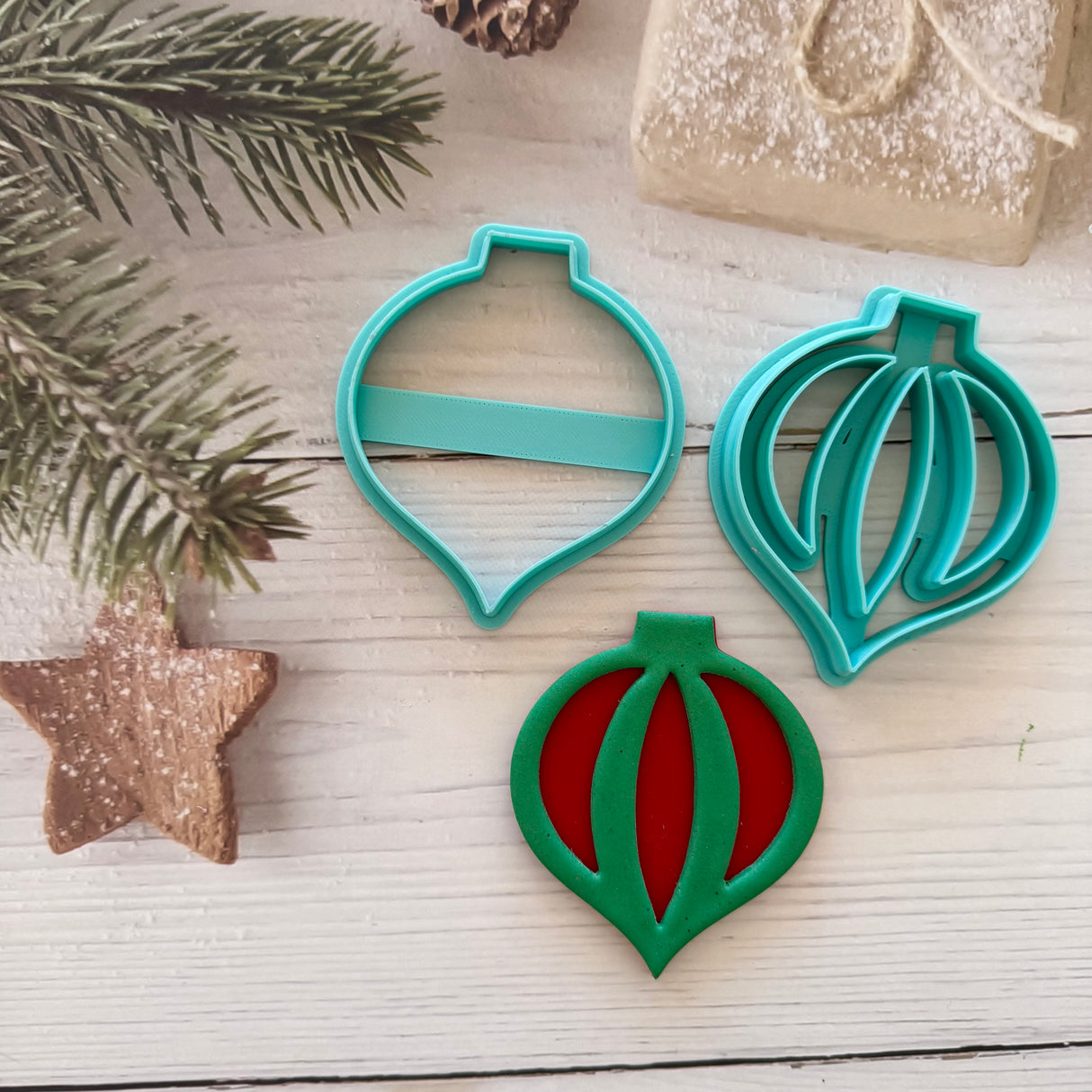 Lantern Bauble Cut-out Decoration Cutter
