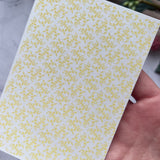 Victorian Fleur - Water Soluble Transfer