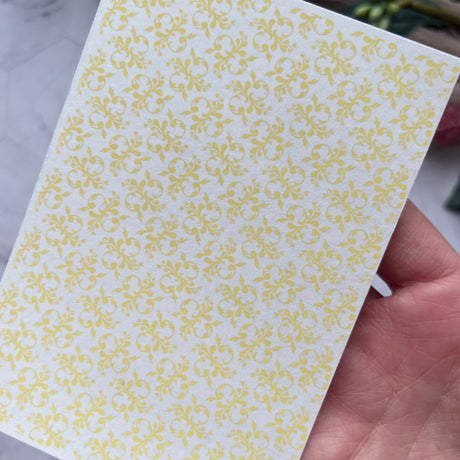 Victorian Fleur - Water Soluble Transfer