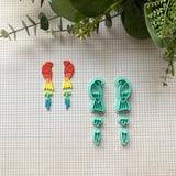 Rainbow Parrot Cutter Set