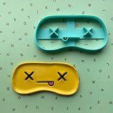 Dead Tired Emoji Glasses Tray