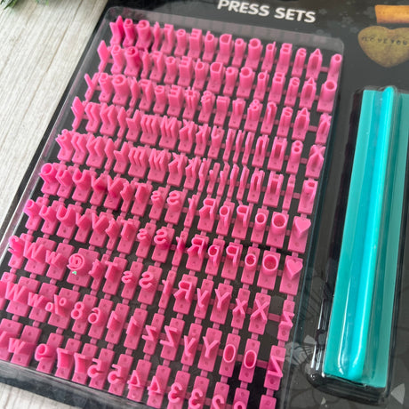 Letter Press Set - Alphabet Stamp