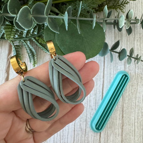 Faux Leather Twist Cutter