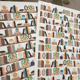 Bookshelf - Water Soluble Transfer