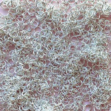 Jump Rings - Bright Silver