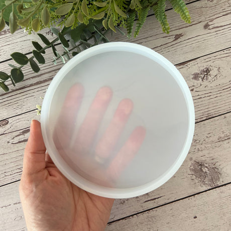 Circle Trinket Tray Resin Mould