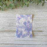 Dreamy Hearts in Periwinkle - Water Soluble Transfer