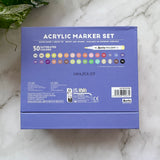 Arrtx Acrylic Paint Pens - 30 Colour Set Paint Markers