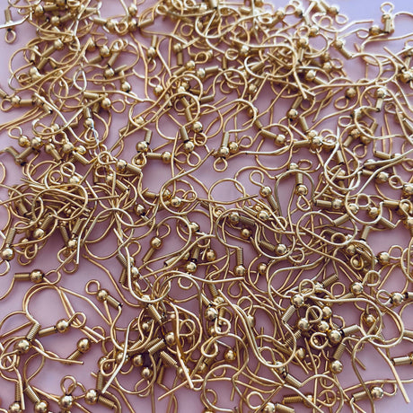 Shepherd Hooks - Gold Plated - Surgical Stainless Steel