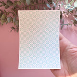 Tiled Retro Flower - Water Soluble Transfer