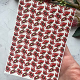 Floating Daisy - Water Soluble Transfer