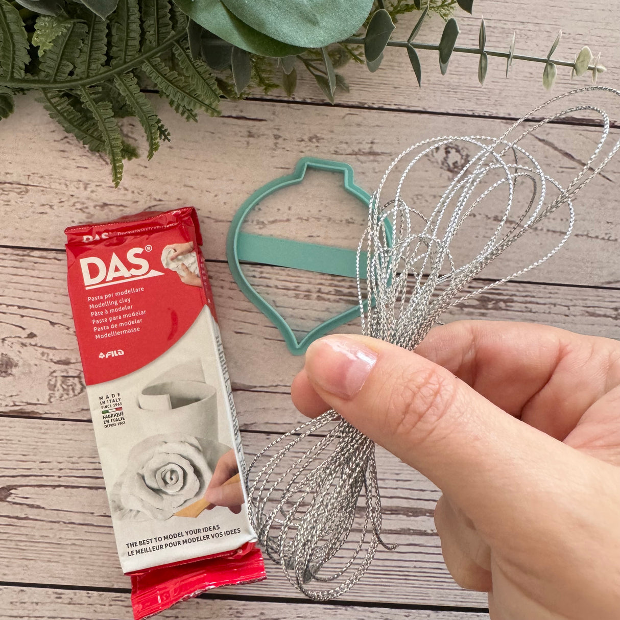 Christmas Bauble Decoration Gift Pack - Air Dry Clay