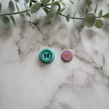 Butterfly Faux Enamel Charm Cutter