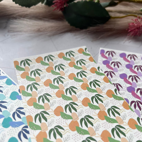 Tropical - Water Soluble Transfer