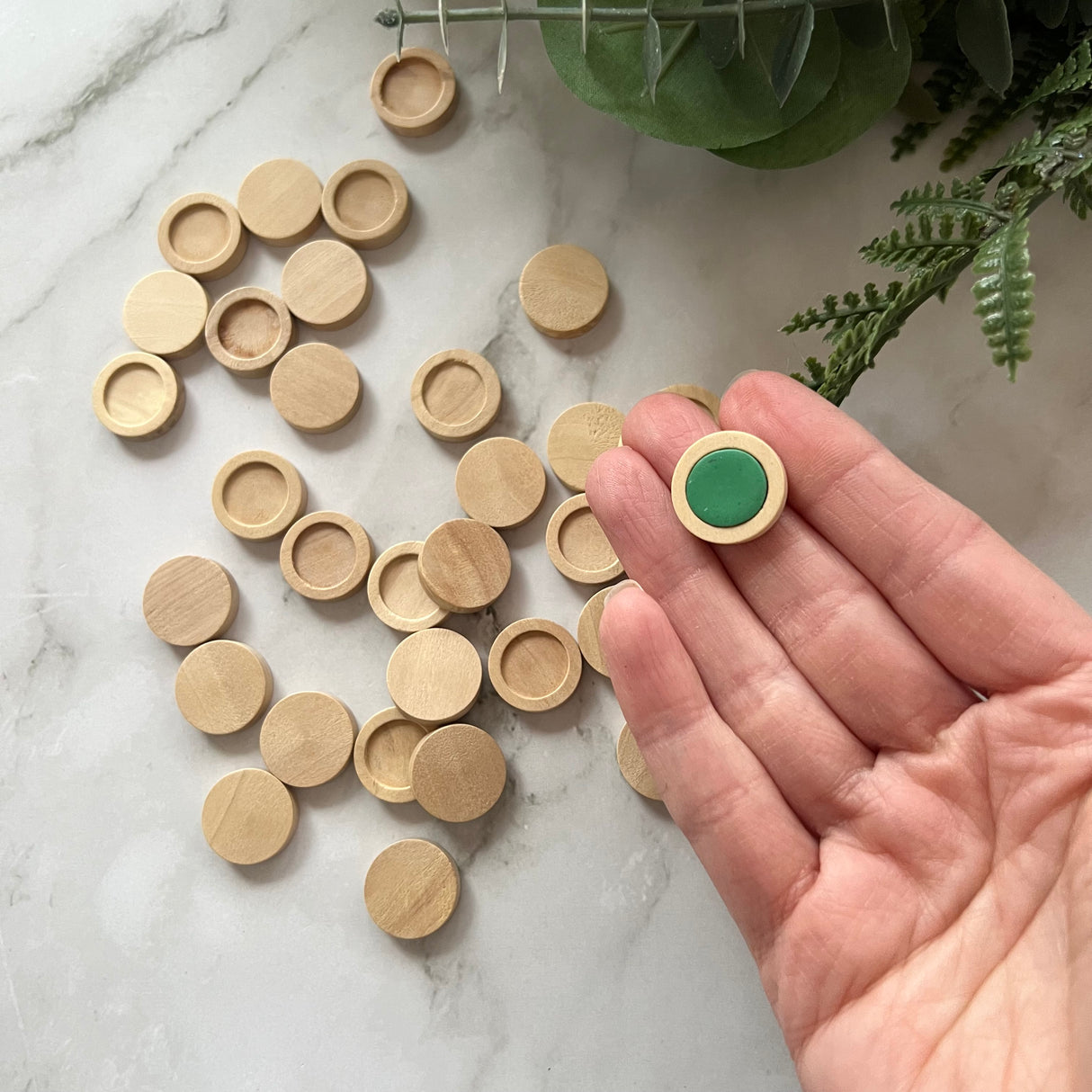 Wooden Bezel Tray - Oak Colour (three sizes)