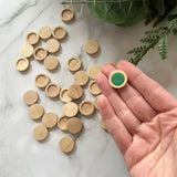 Wooden Bezel Tray - Oak Colour (three sizes)