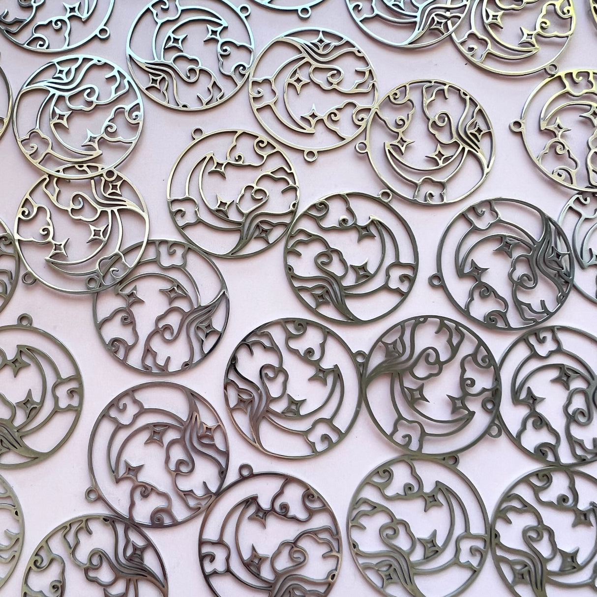 Starry Night Charms - Stainless Steel