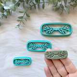 Folk Leaf Hair Clip Cutter
