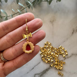 Bow Connector Charms - Gold Plated Stainless Steel - 20 pack