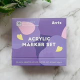 Arrtx Acrylic Paint Pens - 30 Colour Set Paint Markers