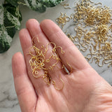 Mini Hooks - Gold Plated Stainless Steel