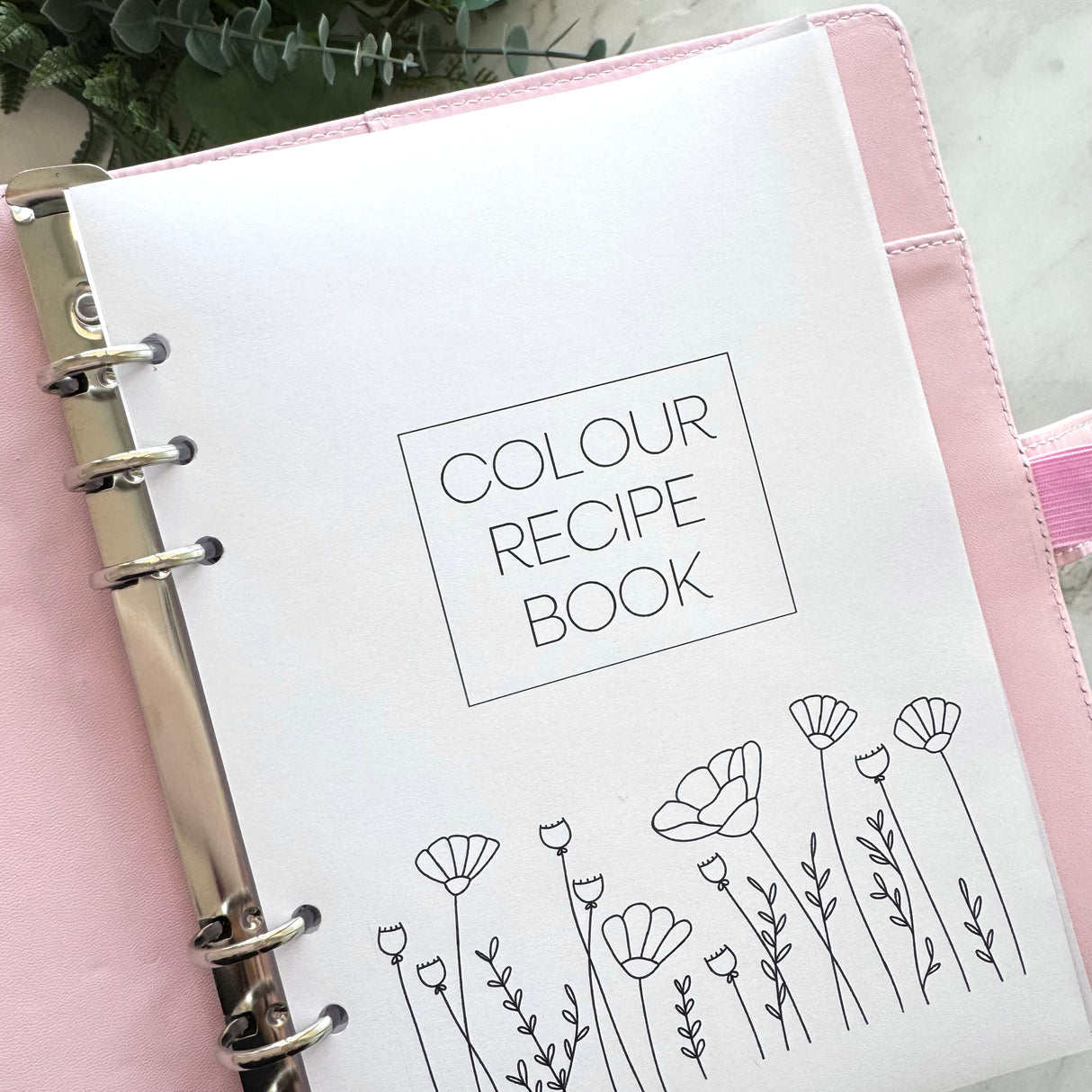 Colour Recipe Binder Bundle