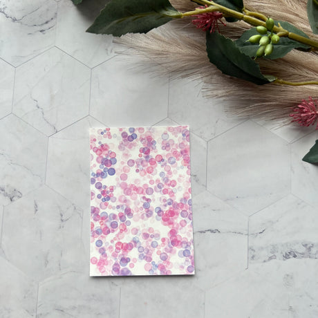 Watercolour Spots - Water Soluble Transfer