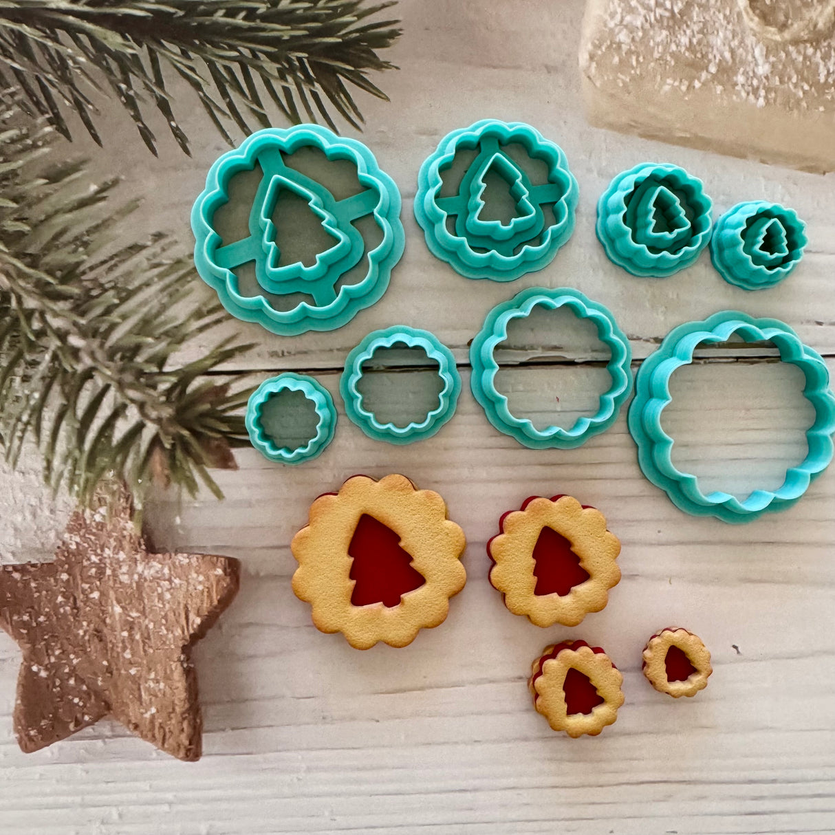 Christmas Tree Jam Fancy Cutter