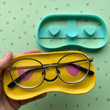 Heart Eyes Emoji Glasses Tray