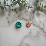 Rainbow Faux Enamel Charm Cutter