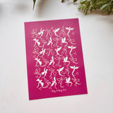 Dragon Flight Silk Screen