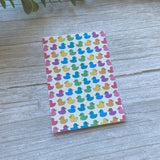 Rubber Ducky in Rainbow - Water Soluble Transfer
