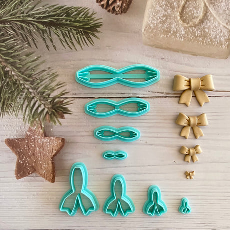 3D Dimpled Cute Bow Cutter