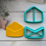 Envelope Rectangle Stacks Decor Cutter - 2 Piece Set