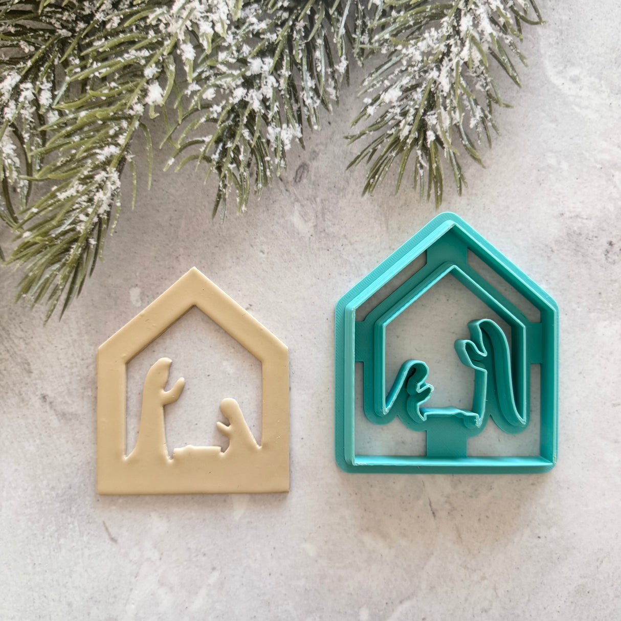 Christmas Nativity Decoration Cutter