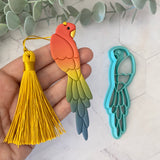 Rainbow Parrot Bookmark Cutter