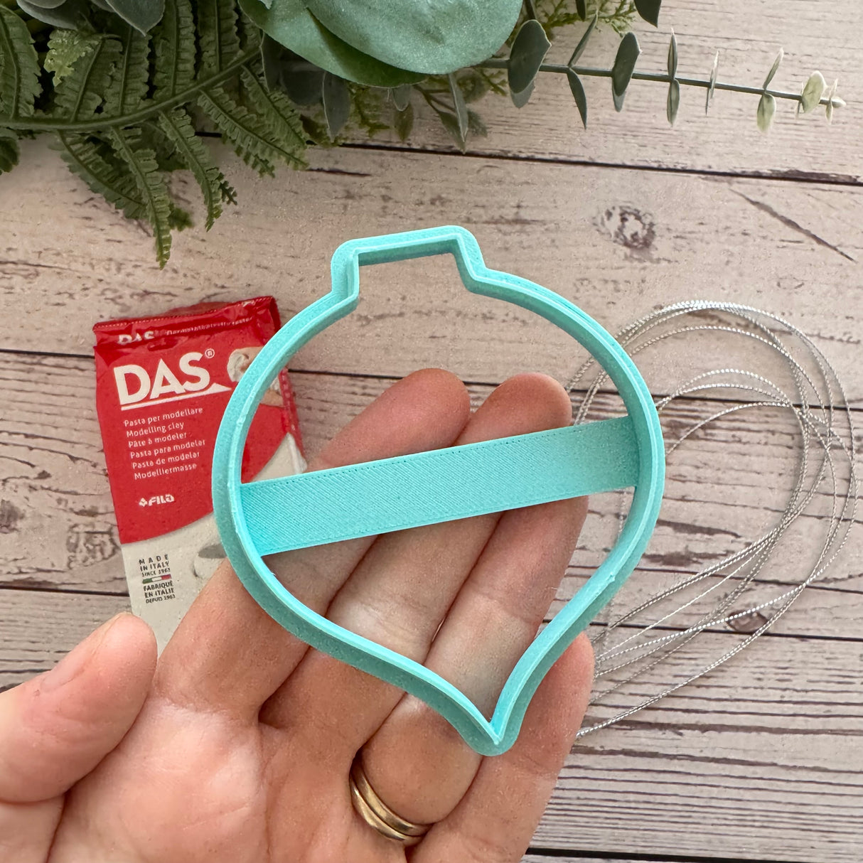 Christmas Bauble Decoration Gift Pack - Air Dry Clay